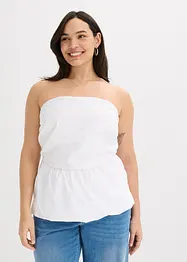 Blouse zonder mouwen met ballonzoom, bonprix