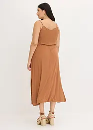Jersey jurk met kant, bonprix