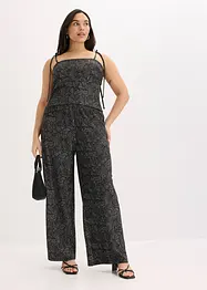 Jersey-crèpe broek, bonprix