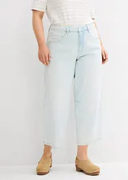 Balloon jeans mid waist, super soft, cropped, bonprix