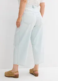 Balloon jeans mid waist, super soft, cropped, bonprix
