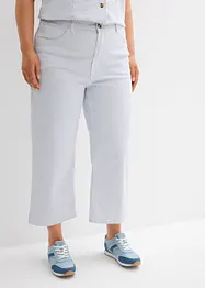 Wide leg jeans high waist, cropped, bonprix