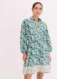 Jurk in linnen look, bonprix