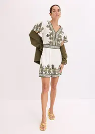 Jumpsuit met linnen, bonprix