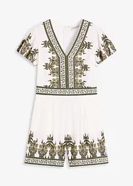Jumpsuit met linnen, bonprix