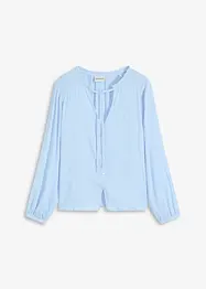 Blouse met gemetalliseerde strepen, bonprix