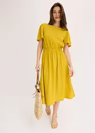 Jersey jurk van luchtige crêpe, bonprix