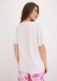 Shirt van gestructureerde crêpe, bonprix