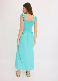 Jersey jurk, gesmokt, bonprix