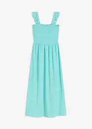 Jersey jurk, gesmokt, bonprix