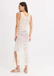 Maxi jurk in gehaakte look, bonprix