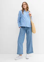 2-in-1 lichte zwangerschapsjeans met buikband halverwege de taille, bonprix