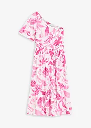 One shoulder jurk van gestructureerde viscose, bonprix