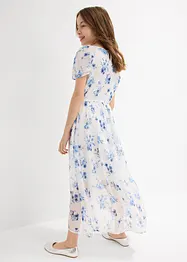 Chiffon jurk van gestructureerde crinkle, bonprix