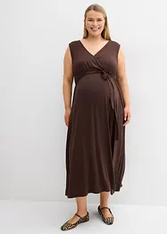Maxi 2-in-1 zwangerschapsjurk met discrete borstvoedingsfunctie, bonprix