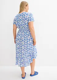 2-in-1 zwangerschaps- en borstvoedingsjurk van vloeiende viscose, bonprix