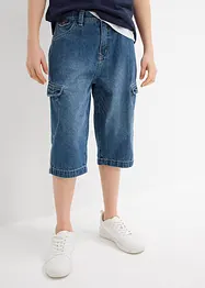 Jeans bermuda van puur katoen, loose fit, bonprix