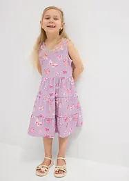 Jersey jurk van gestructureerde crêpe, bonprix