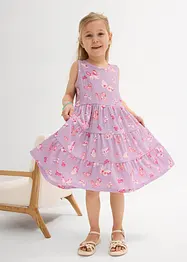 Jersey jurk van gestructureerde crêpe, bonprix