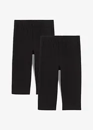 Capri legging van elastisch biologisch katoen (set van 2), bonprix