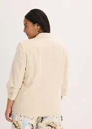 Casual blazer van viscose met 3/4 mouwen, bonprix