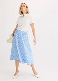 Katoenen shirt met ruches, bonprix