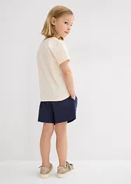 T-shirt en korte broek (2-dlg. set) van biologisch katoen, bonprix