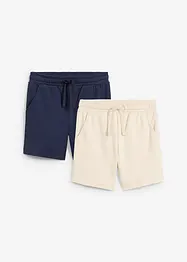 Jersey short ( set van 2) van puur katoen, bonprix