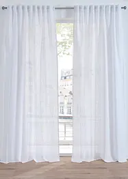 Gordijn in linnenlook normaal en extra breed (set van 1), bonprix