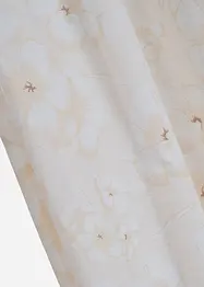 Gordijn met bloemmotief van gerecycled polyester (1 stuk), bonprix