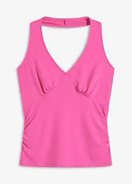 Top met halternek en diep decolleté, bonprix