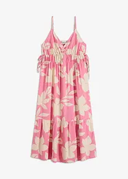 Jurk met spaghettibandjes van soepele viscose, bonprix