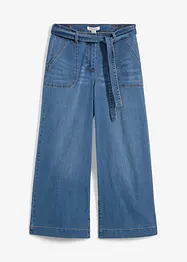 Wijde jeans, high waist, cropped, bonprix
