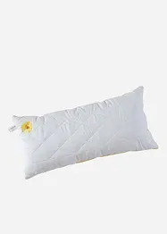 Donzen Touch kussen met geborduurde bloem, bonprix