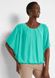 Chiffon blouse met ondershirt, bonprix