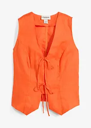 Blousetop van linnen, bonprix
