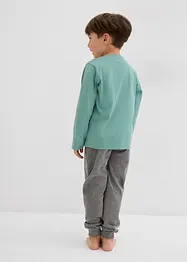 Pyjama van biologisch katoen (2-dlg set), bonprix