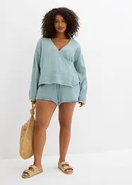 Blouseshirt van puur katoen, bonprix