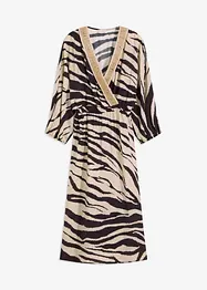 Midi jurk van soepele viscose, bonprix