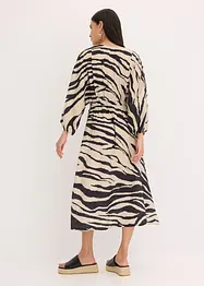Midi jurk van soepele viscose, bonprix