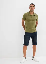 Slim fit stretch jeans bermuda, bonprix