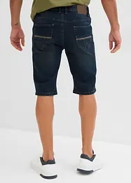 Slim fit stretch jeans bermuda, bonprix