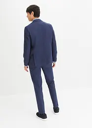 Pak met linnen, slim fit (2-dlg.), bonprix