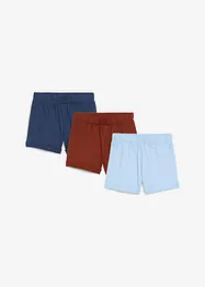 Baby short van biologisch katoen (set van 3), bonprix