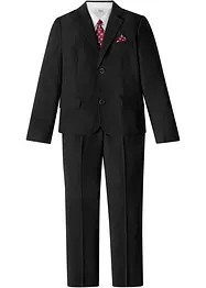 4-delig pak: colbert, broek, overhemd, stropdas, bonprix