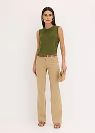 Stretch broek, bootcut, bonprix