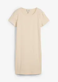 Jersey jurk met biologisch katoen en stretch, bonprix