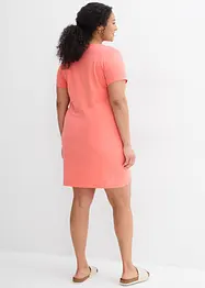 Jersey jurk met biologisch katoen en stretch, bonprix