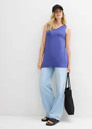 Lange top in een viscosemix, bonprix