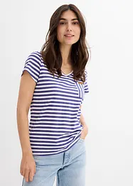 T-shirt, gestreept, bonprix